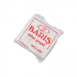 DÖKME POŞET ORTA BEYAZ 1KG                        